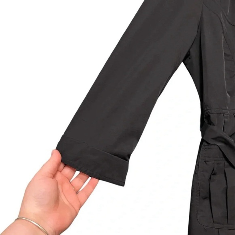 Y2K Costa Blanca black Coat - Picture 2 of 6